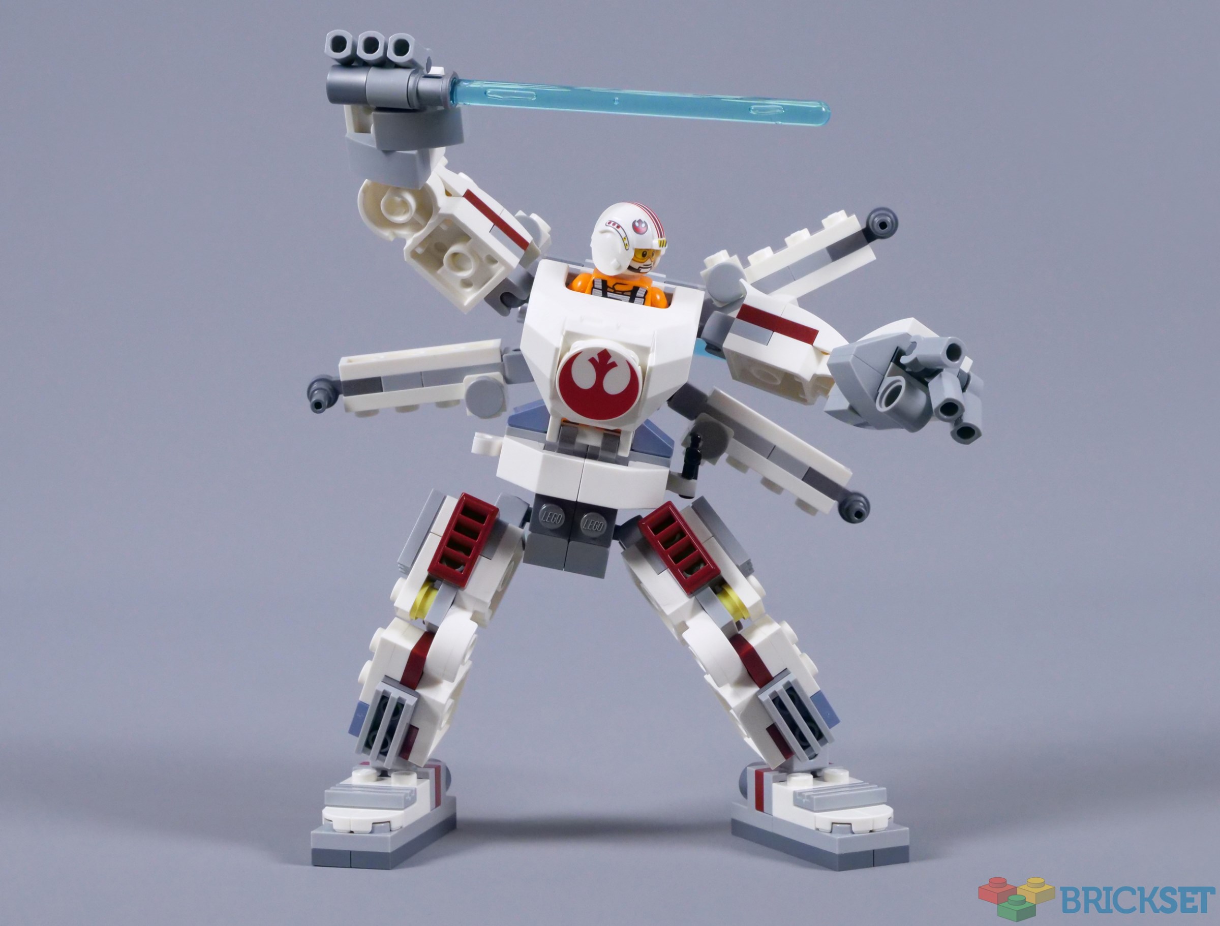 フォックスファージレ LEGO Star Wars 75390 Luke Skywalker X-wing Mech review
